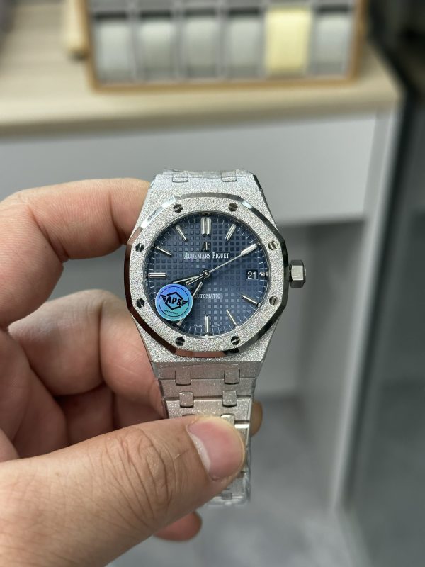 オーデマピゲ　レプリカ（APSファクトリー）ロイヤルオーク15454 フロストゴールド　ブルー　スーパーコピー最高峰