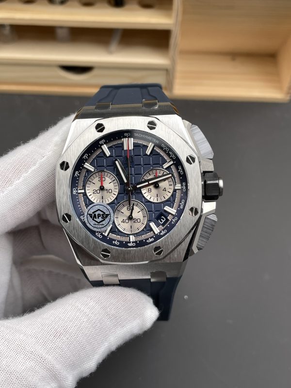 オーデマピゲ　レプリカ（APSファクトリー）ロイヤルオーク・オフショア　クロノグラフ26420　42mm　ブルー　スーパーコピー最高峰
