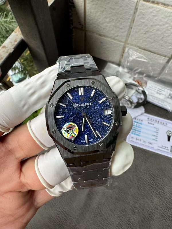 オーデマピゲ　レプリカ（APSファクトリー）ロイヤルオーク15500ブラックセラミック　アベンチュリンダイヤル　スーパーコピー最高峰